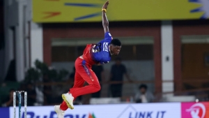 Alzarri Joseph went wicketless in 3.4 overs while conceding 38 for the Royal Challengers Bengaluru.