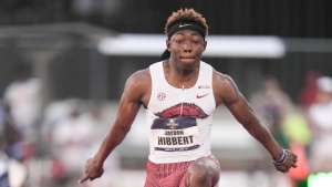Triple jump world leader Jaydon Hibbert puts limping at NCAA Championships down to cramping- “Ready for the rest of the season”