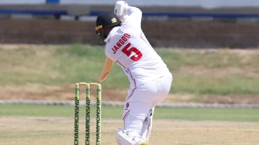 Amir Jangoo made 218 for the Trinidad &amp; Tobago Red Force.