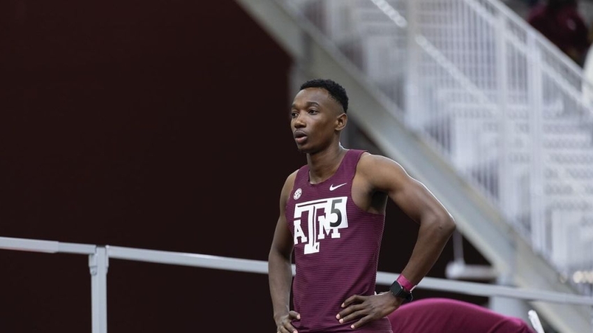 Texas A&amp;M’s Farquharson establishes new meet record to win 800m at Alumni Muster