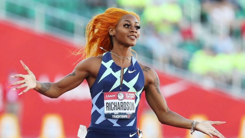 Contrite Richardson accepts one-month ban, apologizes for actions that led to Olympic 100m disqualification