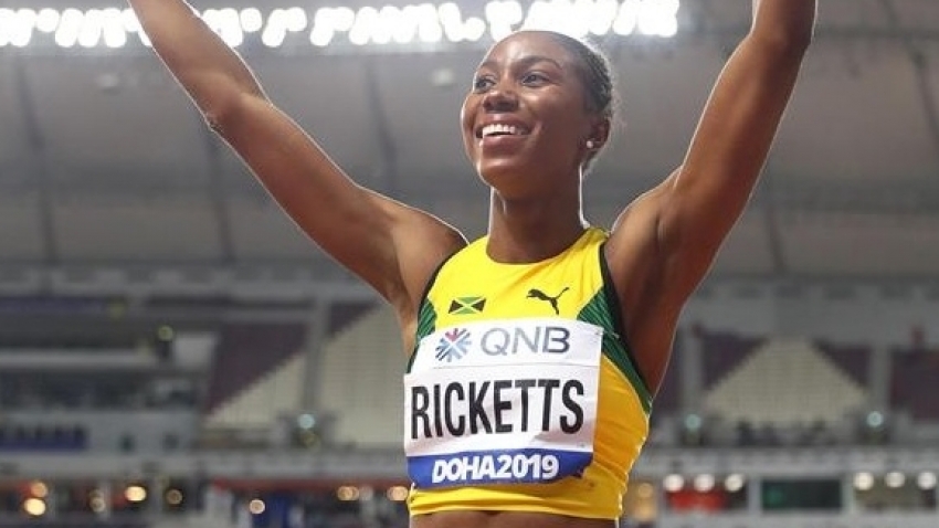 Pleased with her progress, World Championship silver medalist Shanieka Ricketts wants to jump far this year