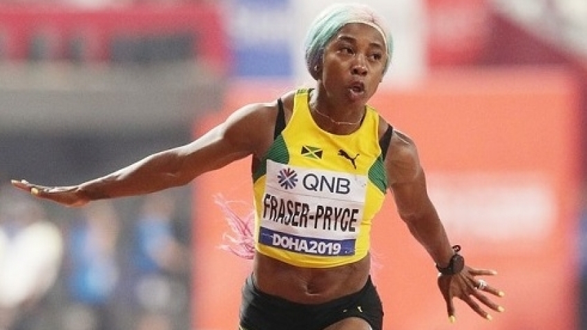 Fraser-Pryce sees every woman in Doha 100m as a threat. &quot;They&#039;re not there to escort me to the line.&quot;