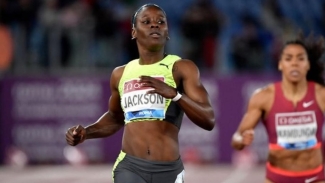 Jackson runs 10.73 to hand Fraser-Pryce first 100m defeat of the year