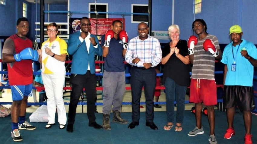 St Lucia boxers in England preparing for 2022 Commonwealth Games