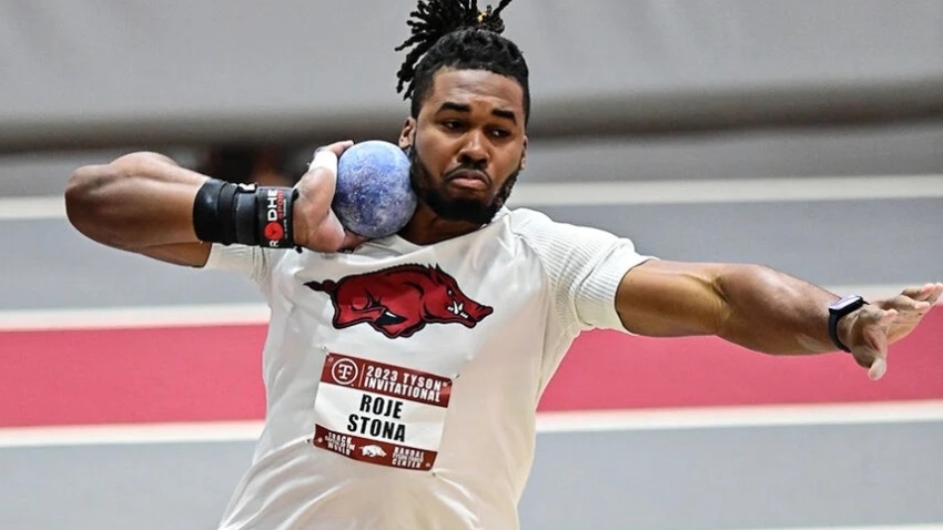Rojé Stona, the standout discus thrower from Jamaica, has received an invitation to the Green Bay Packers' minicamp, showcasing his potential as a professional football player despite his background solely in track and field. (Photo Via: https://www.sportsmax.tv/other-sports/column3/nfl/item/146348-jamaican-thrower-roje-stona-earns-invite-to-green-bay-packers-minicamp)