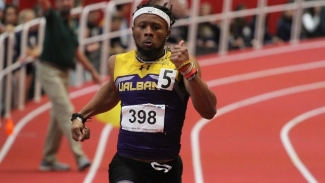 Travis Williams broke records in the 60m and 200m races at the America East Conference Indoor Championships on Sunday.