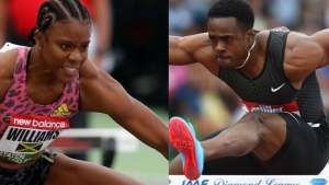 World champion Danielle Williams and Ronald Levy win sprint-hurdles races in Germany