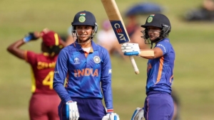 Mandhana, Kaur slam centuries as India hand Windies Women first World Cup loss